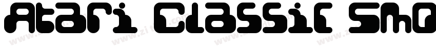 Atari Classic Smoot字体转换